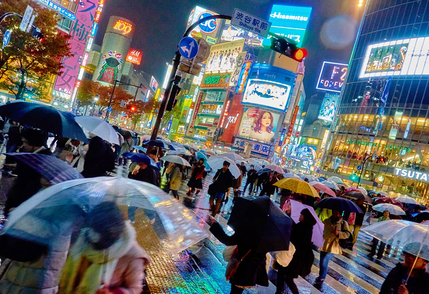 Shibuya Station, Tokyo, Japan (Photography by Moyan Brenn)